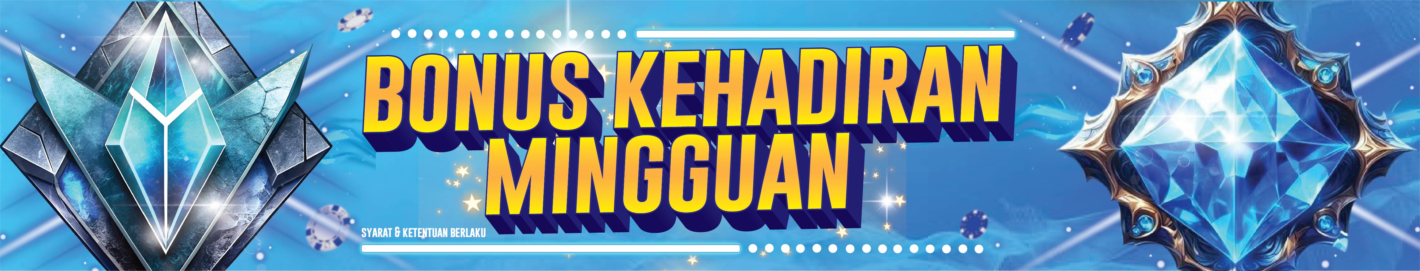 BONUS KEHADIRAN MINGGUAN 50 RB